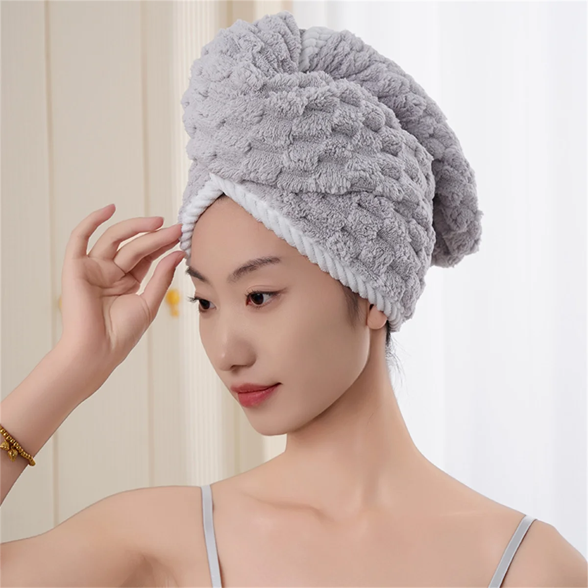 Microfiber Hair Towel Wrap
