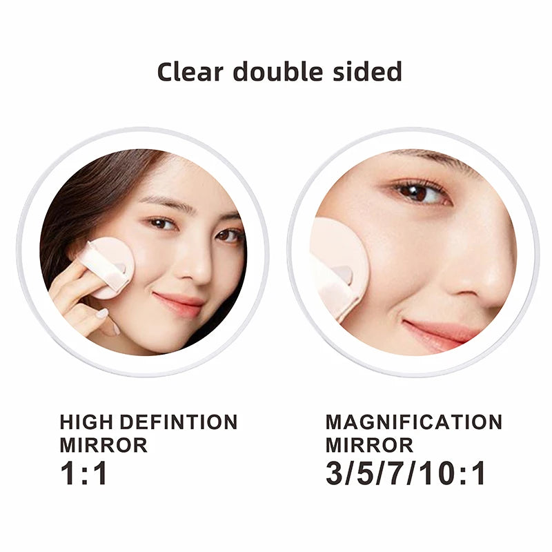 8 inch Makeup Mirror Chrome