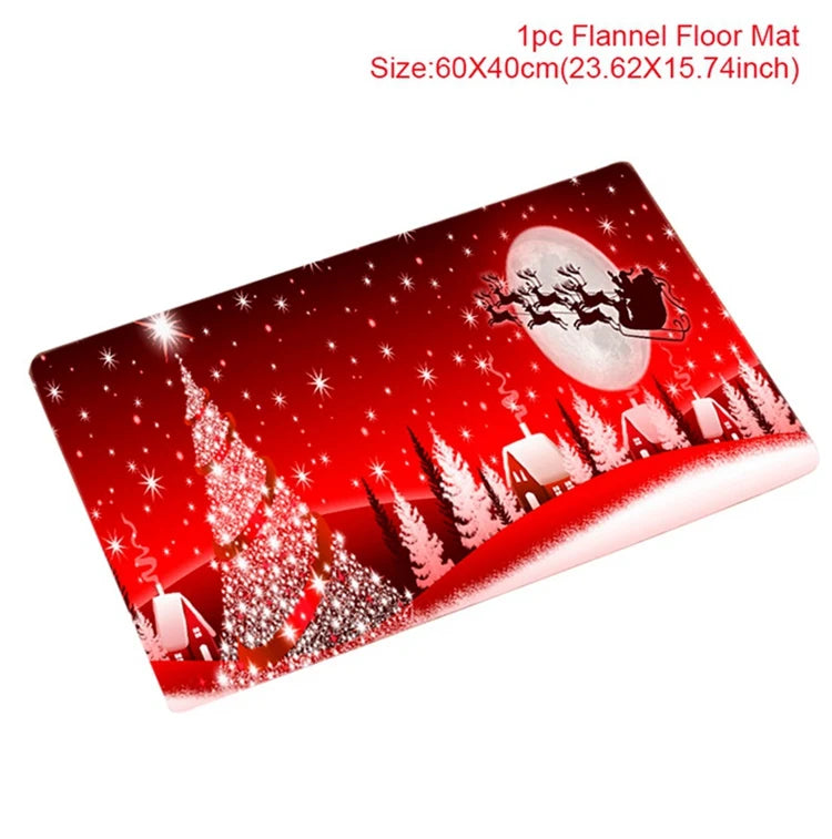 Christmas Door Mat Santa Claus