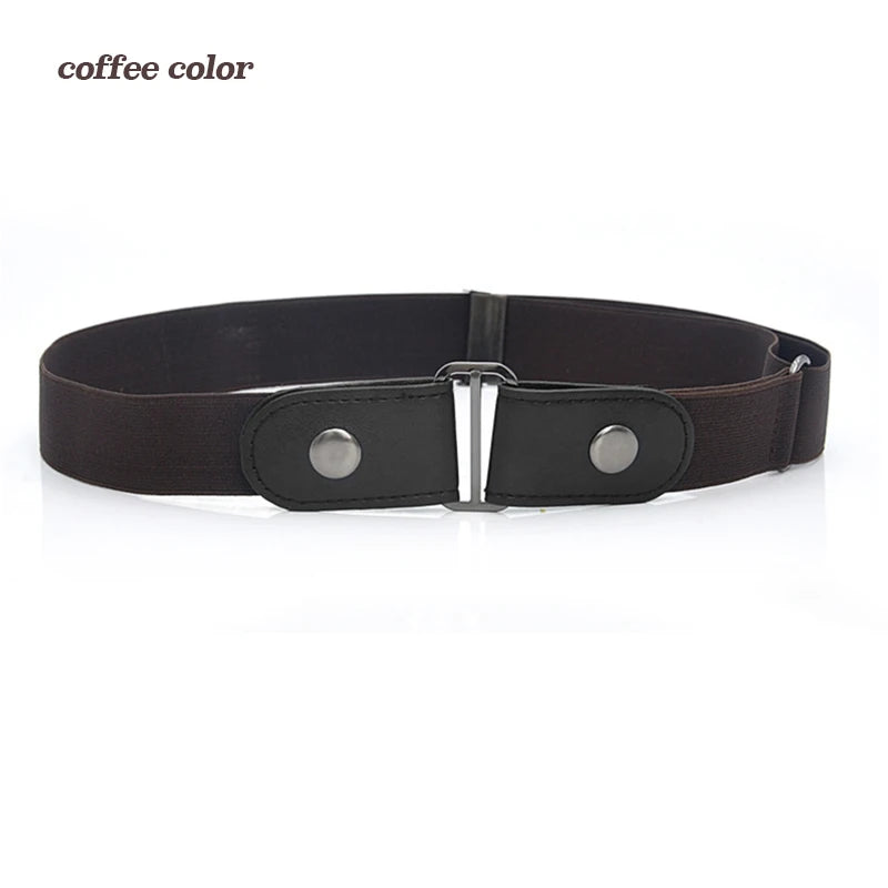 Without Buckle Elastic Extensible Kids Belts