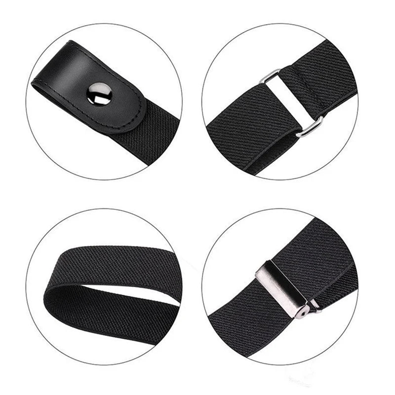 Without Buckle Elastic Belts