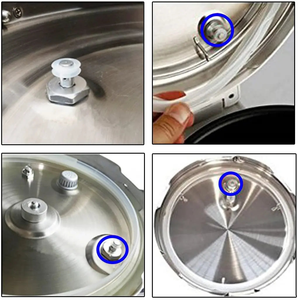 5pcs Float Valve Instant Pot Steam Valve Universal Replacement Floater Sealer for Pressure Cookers XL YBD60-100 PPC780 PPC770