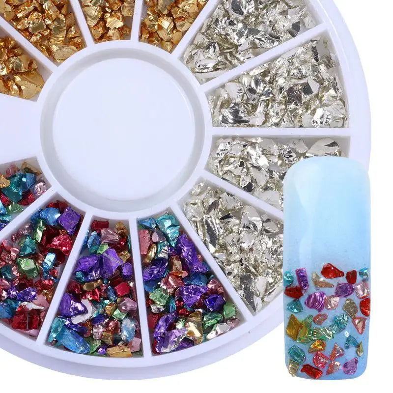 Nail art glitter rhinestone Crystal gems