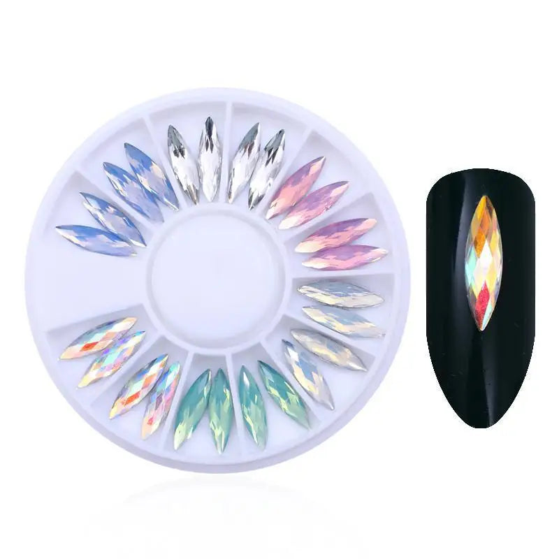 Nail art glitter rhinestone Crystal gems