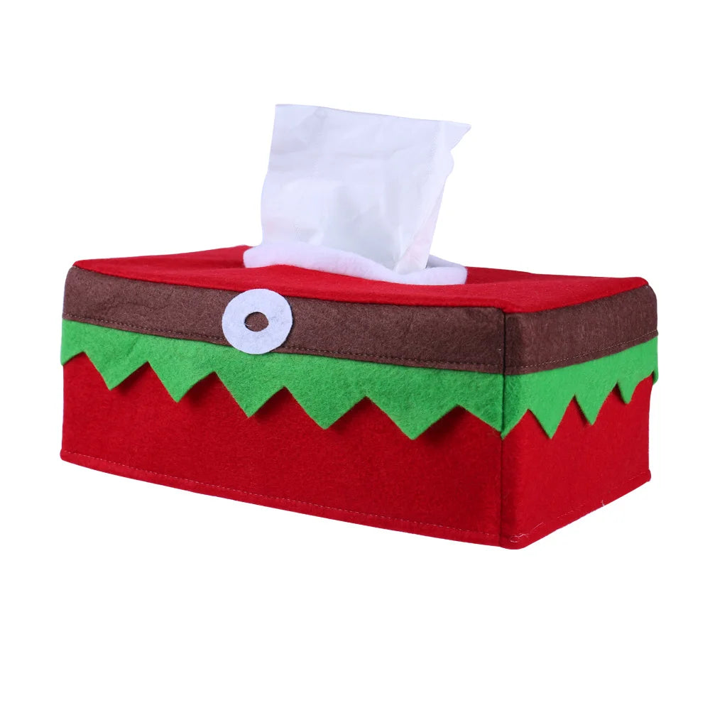 New Pattern Merry Christmas tissue box