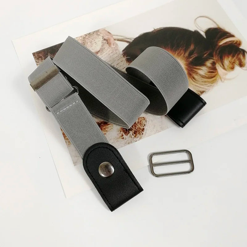 Without Buckle Elastic Extensible Kids Belts