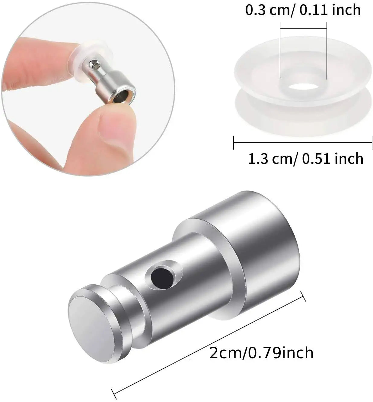 5pcs Float Valve Instant Pot Steam Valve Universal Replacement Floater Sealer for Pressure Cookers XL YBD60-100 PPC780 PPC770