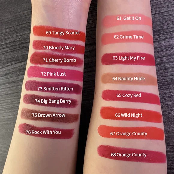 16 Colors Waterproof Velvet Lipstick