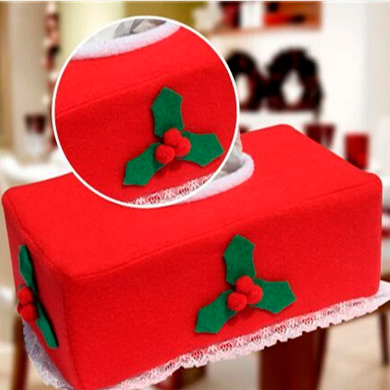 New Pattern Merry Christmas tissue box
