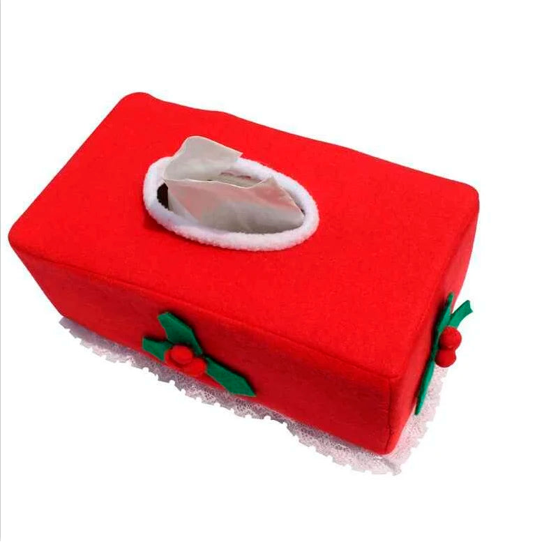 New Pattern Merry Christmas tissue box