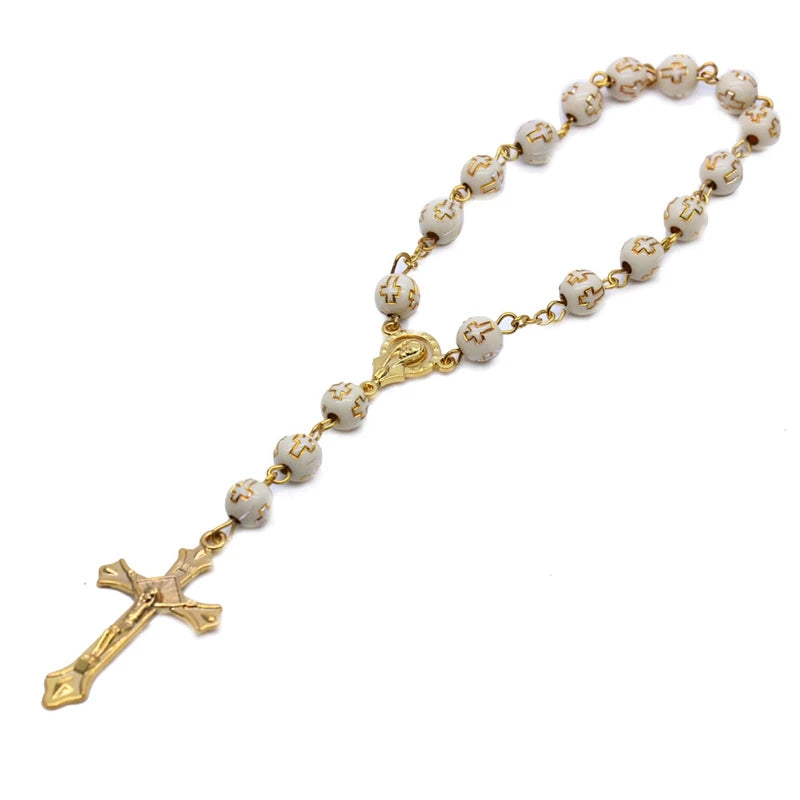 Rosary Beaded Bracelets For Men Women