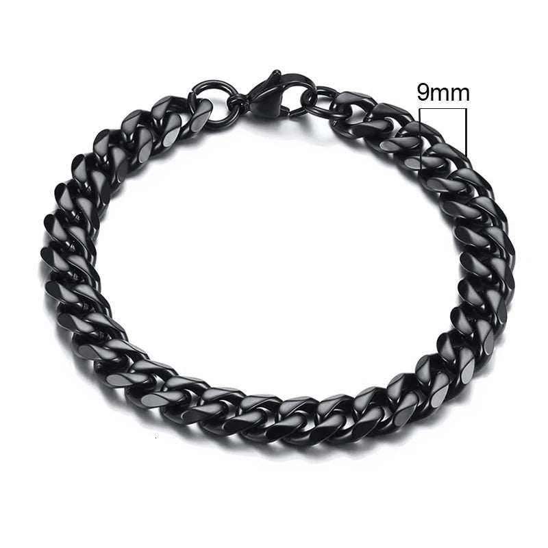 Curb Chain Bracelet for Men