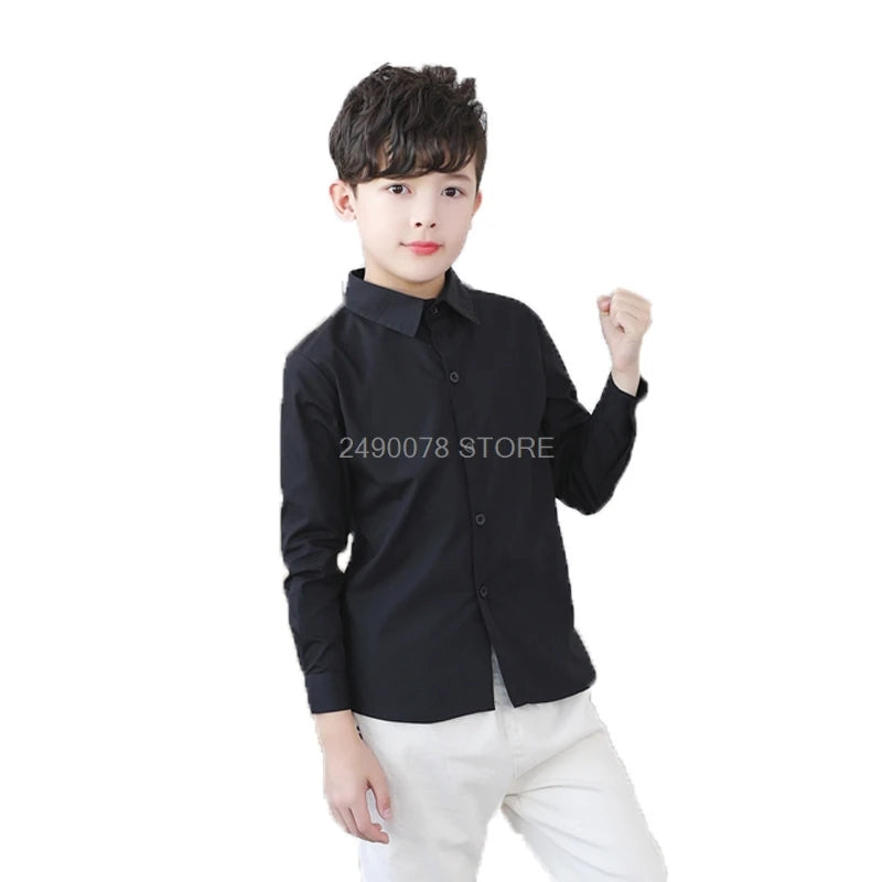 Kids Cotton Formal Shirt Uniform