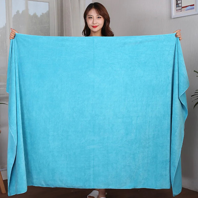 Extra large microfiber bath towel