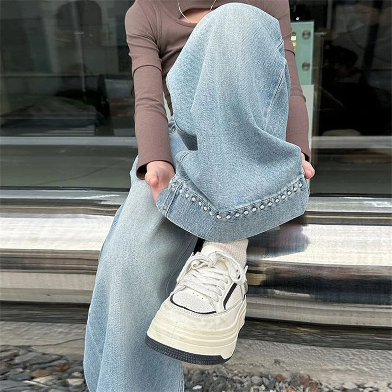 Loose Jeans Denim Pants