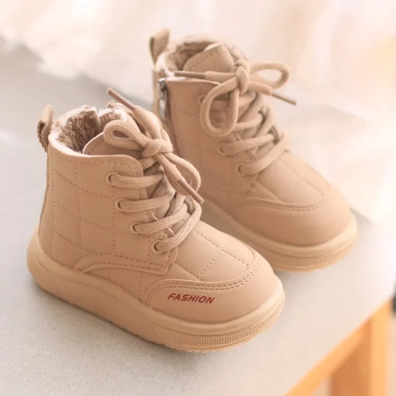 Children Warm Thicken Velvet Shoes