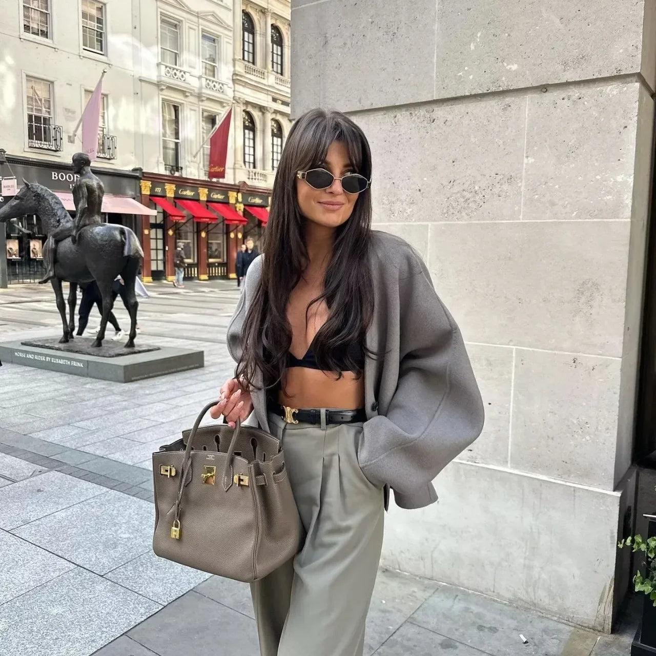 New Style Women's Woolen Top Cross-border Jacket