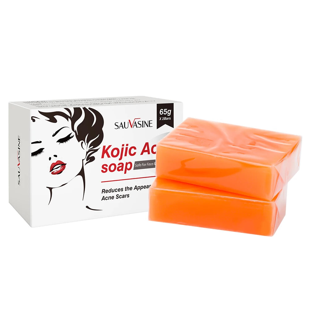 2Pcs Handmade Kojic Acid Soap