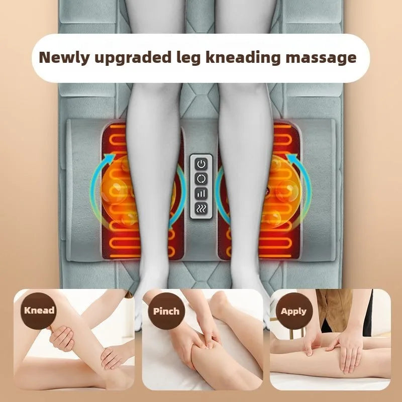 Electric Full Body Massage Mattress with Controler