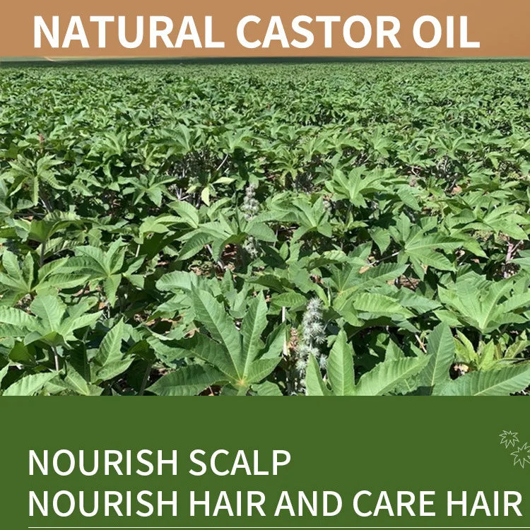 Pure Castor Oil For Hair Growth+Skin