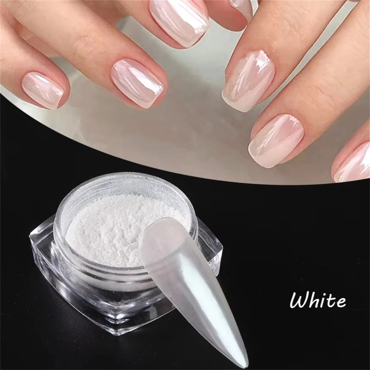 1 Box Moonlight Pearl Mirror Nails Powder