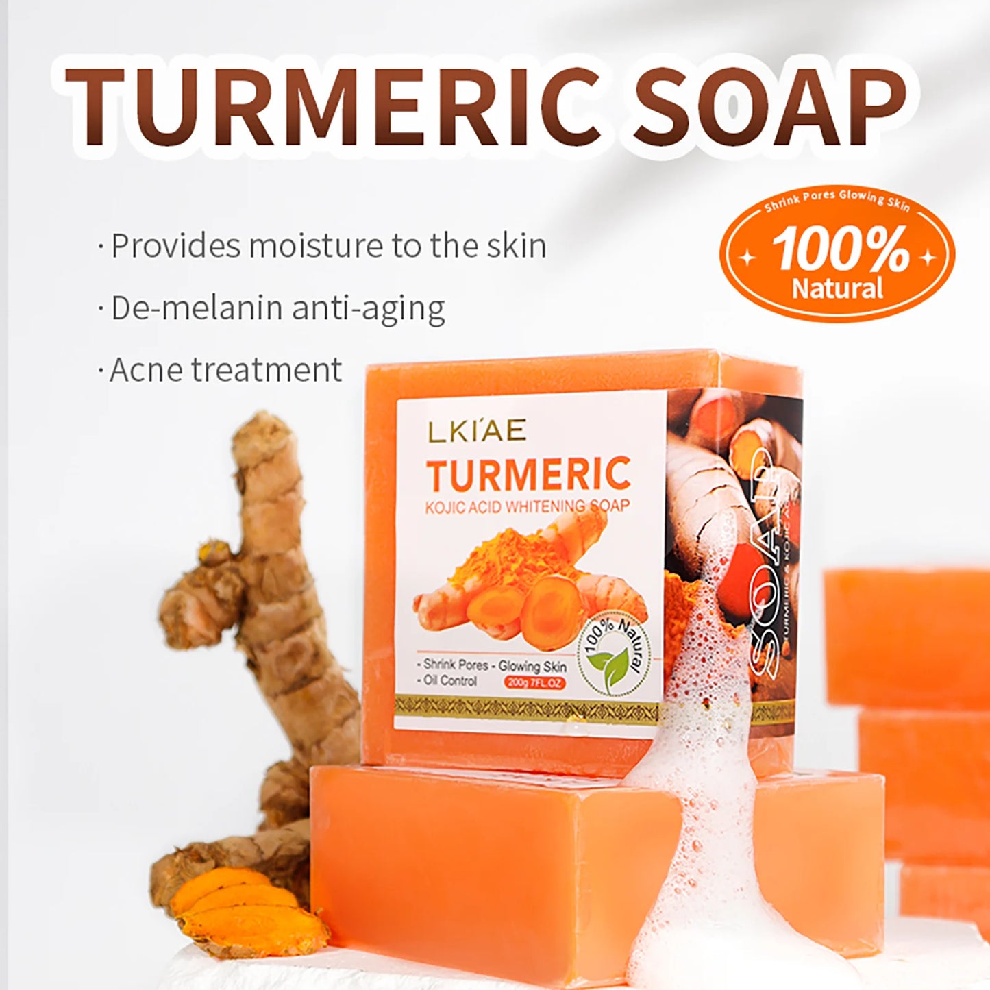 Natural Turmeric Whitening Body Wash