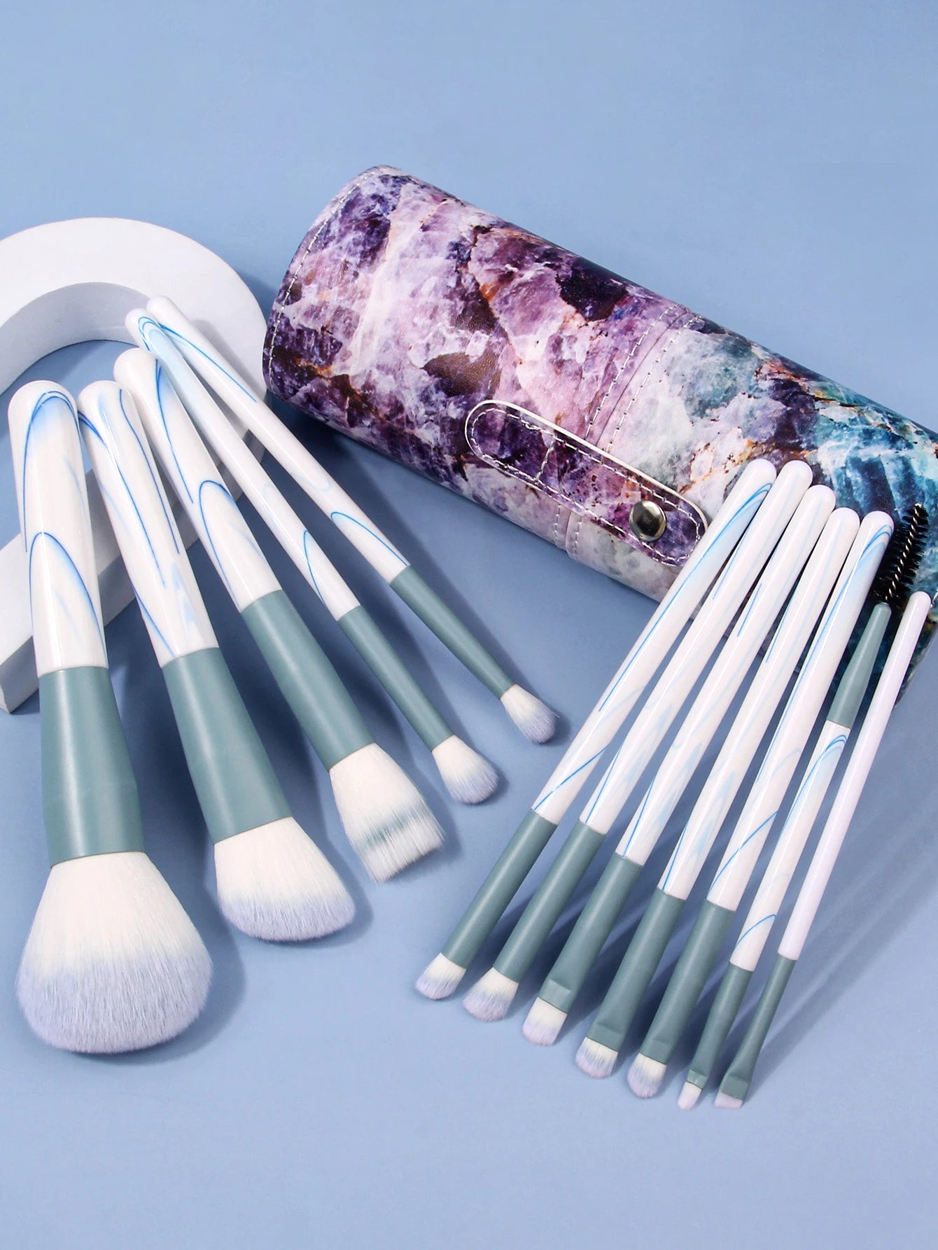 Multi-Function Cosmetic Brush Set