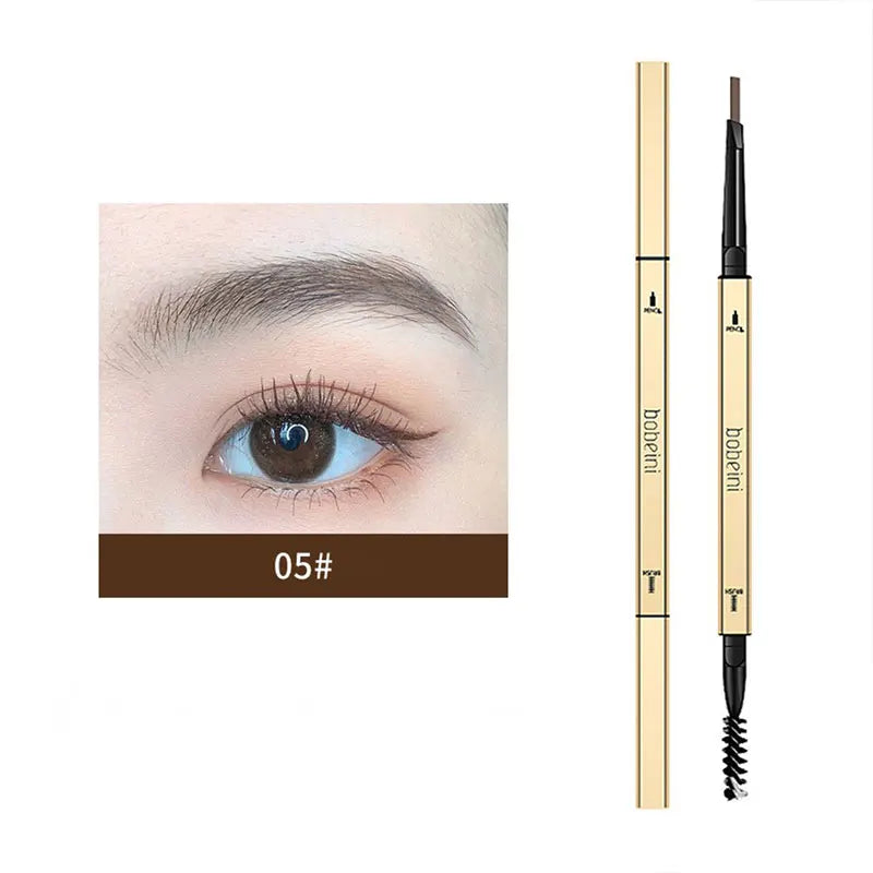 Small gold bar double-ended eyebrow pencil