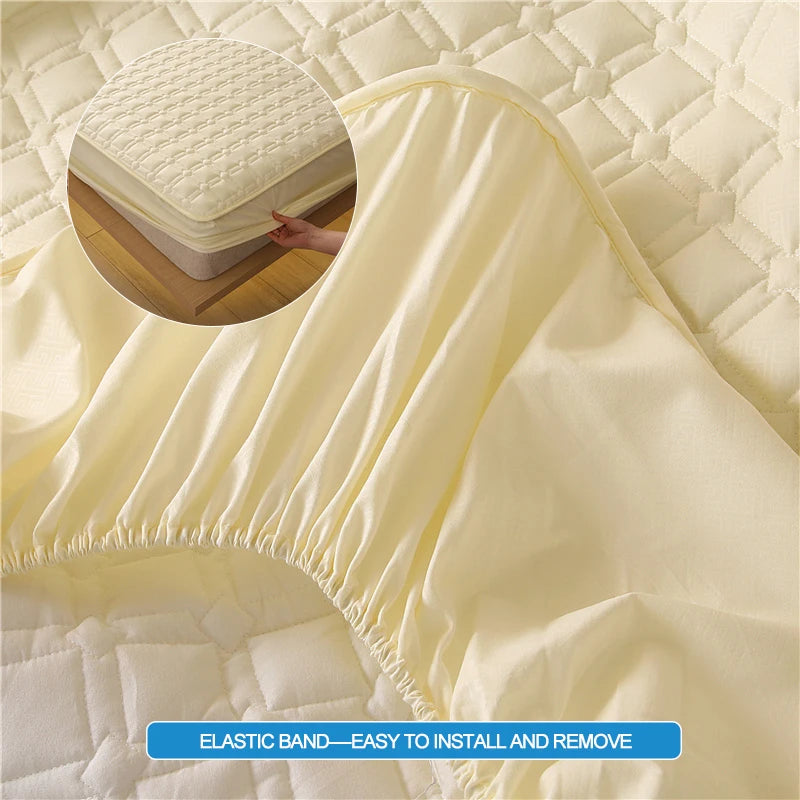 Premium Antibacterial Breathable Mattress Cover