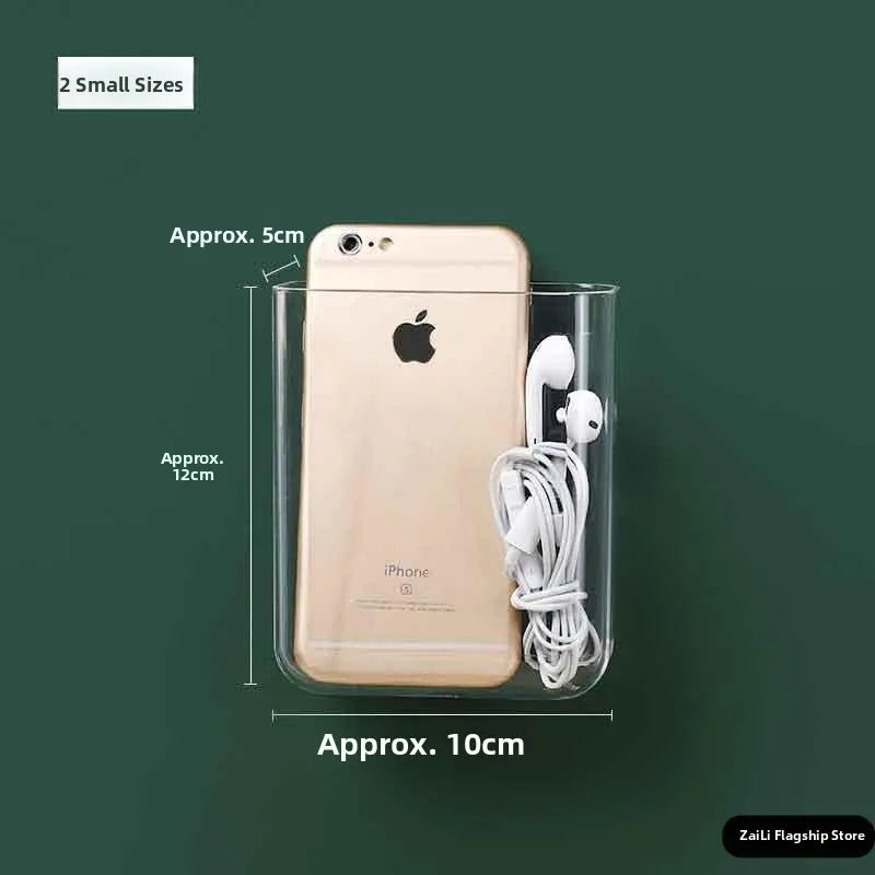 Transparent PS Wall-Mounted Storage Box