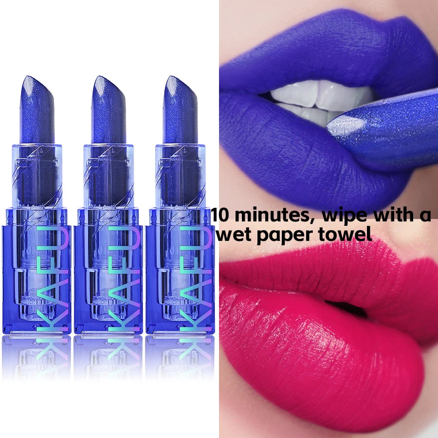Blue Rose Lipstick Temperature Color Changing