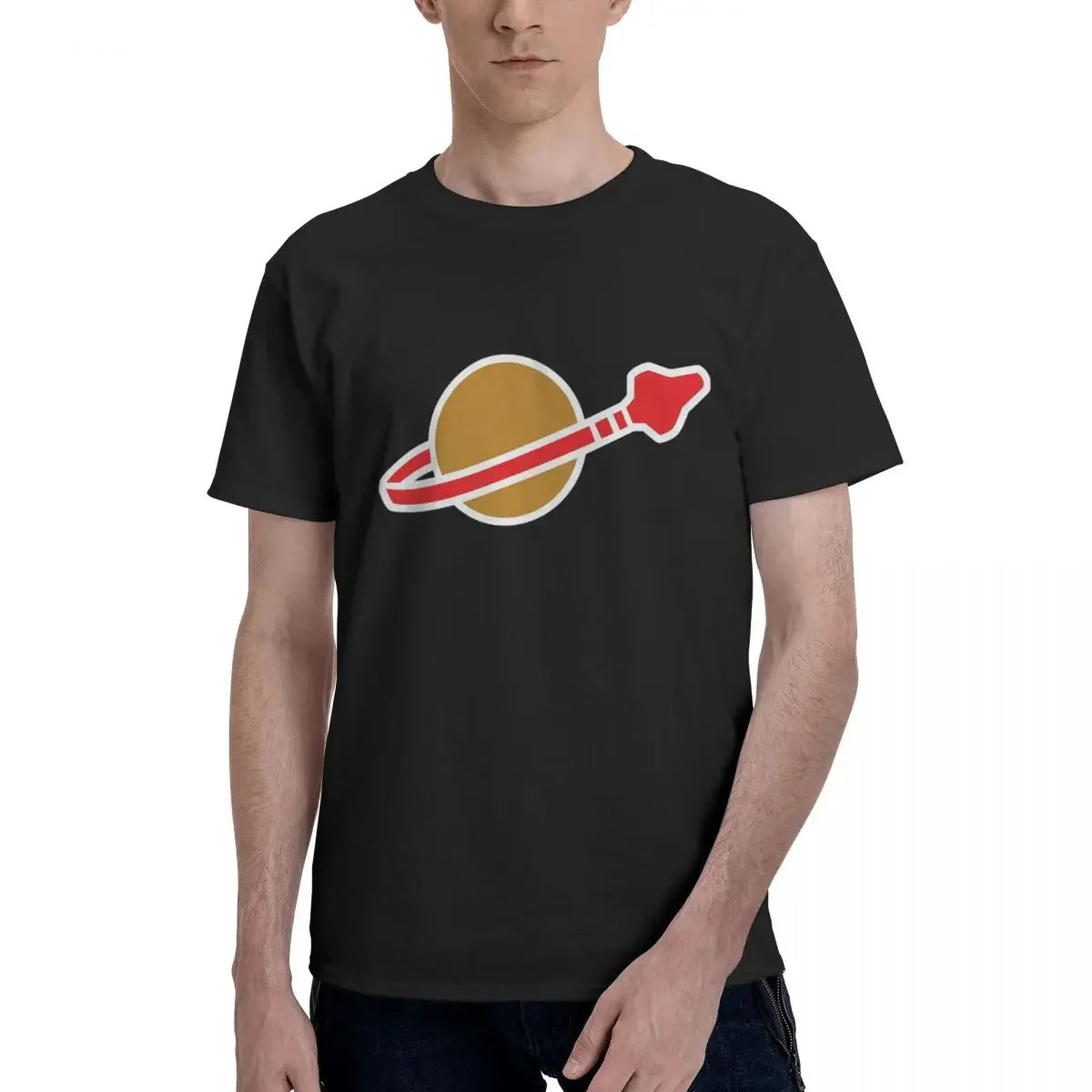Classic Space Logo T-shirt For Men