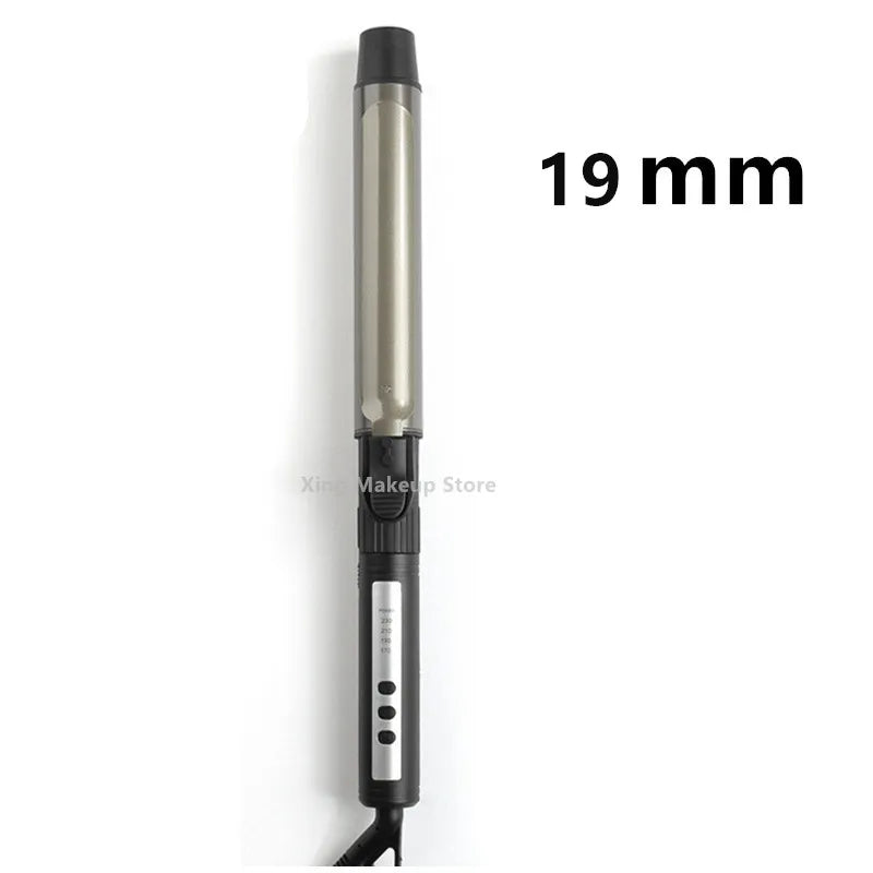 19mm 25mm 32mm Ceramic Hair Curler Automatic Rotating Curling Iron Temperature Display Hair Curler Anti Scalding Professional