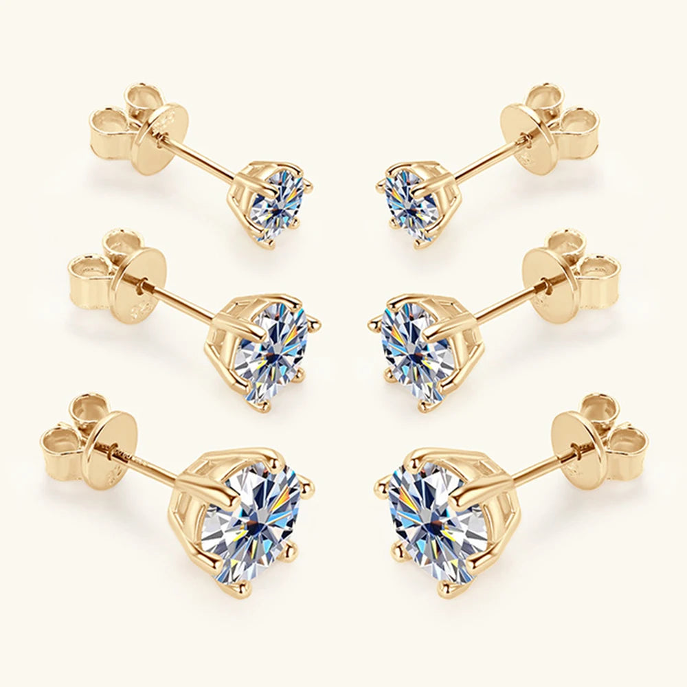 Diamond Stud Earrings