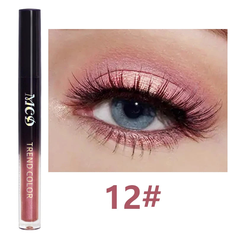 13-Shade Waterproof Liquid Eyeshadow Palette