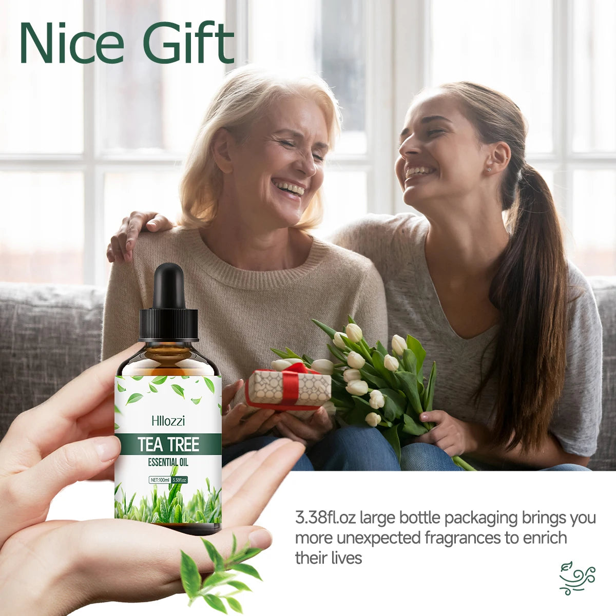 100% pure tea tree body care essential oil