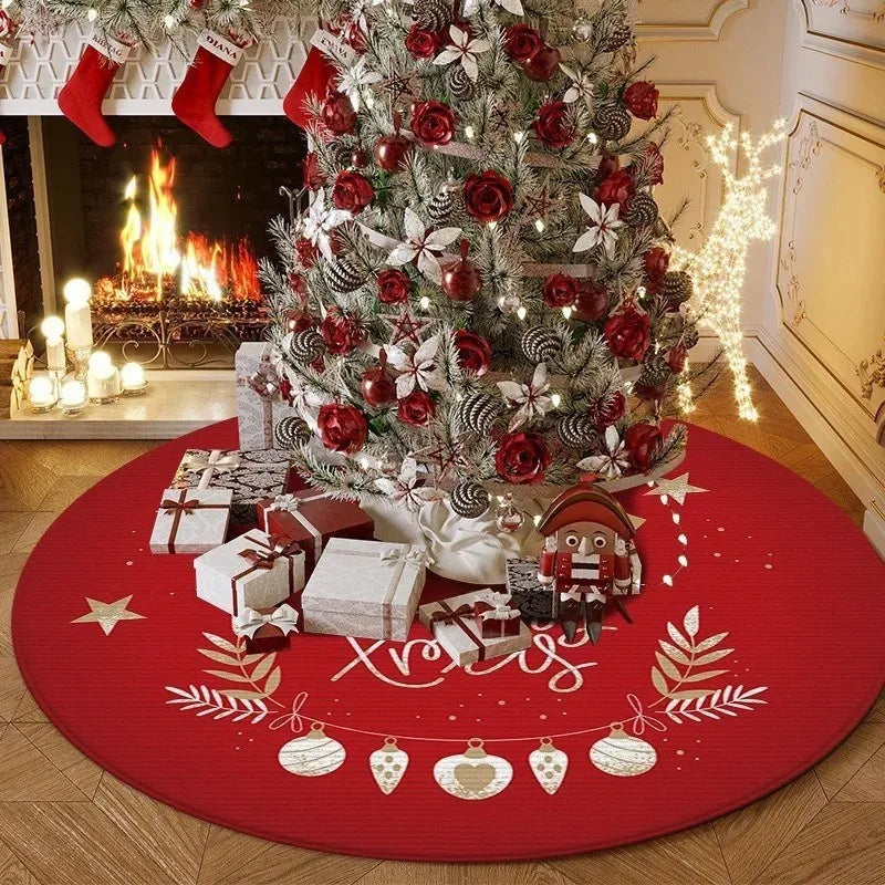 Minimalist Design Christmas Tree Skirt