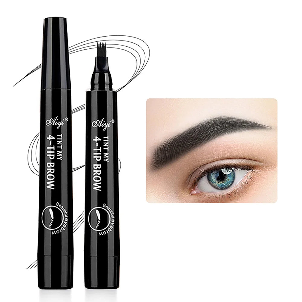 4 fork micro blading eyebrow pencil