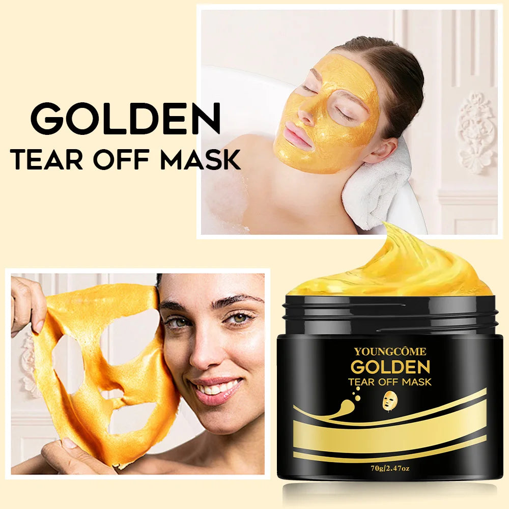 24K Gold Tear Off Mask Blackheads Remover