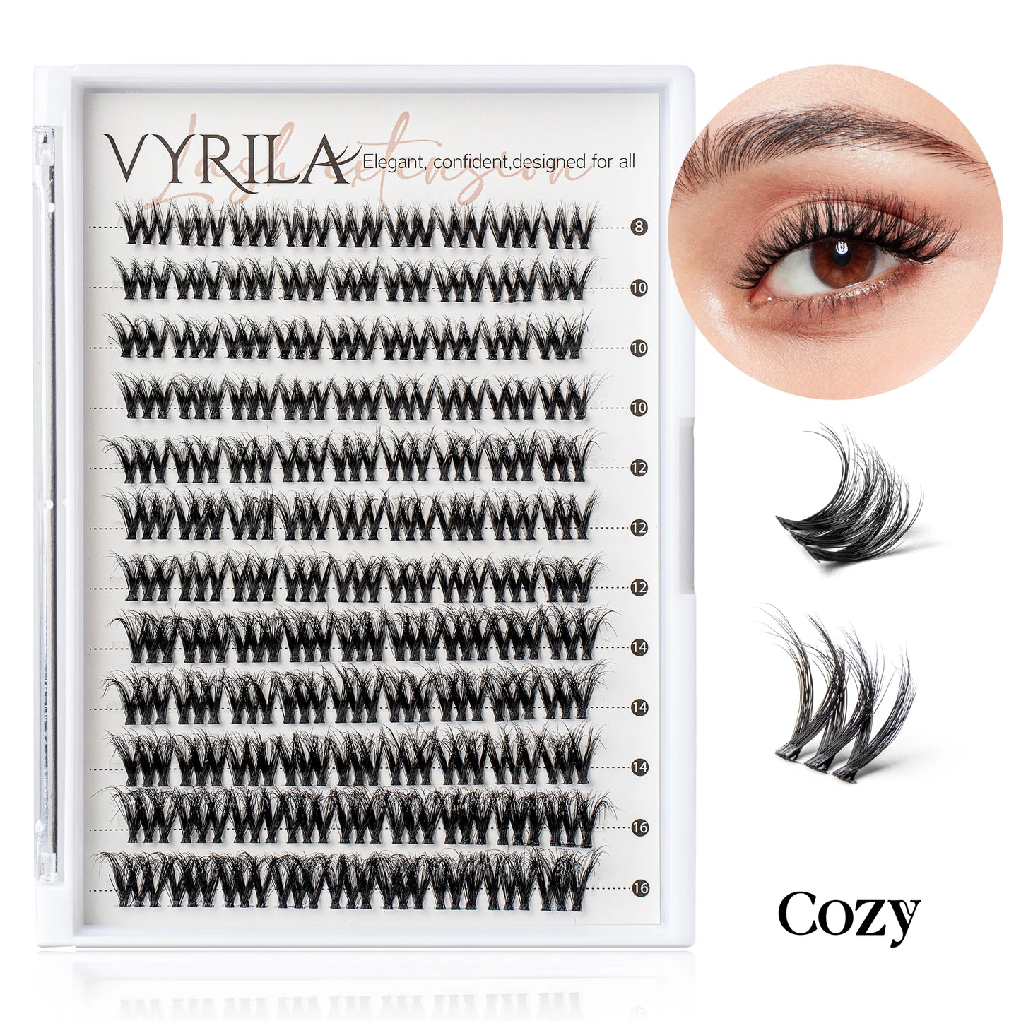 Individual Lashes Cluster