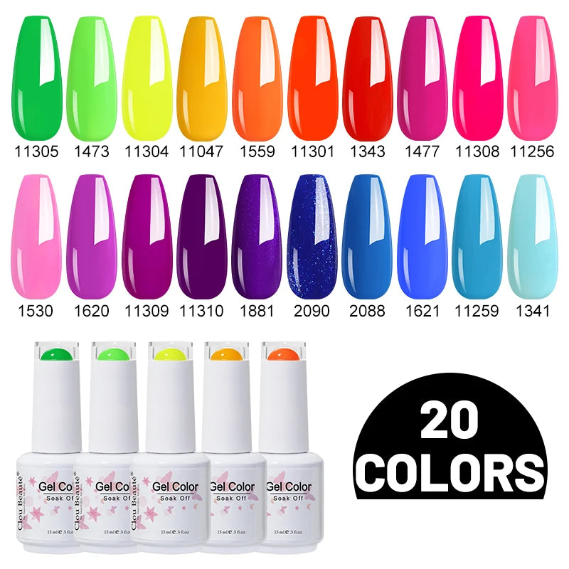 Gel Nail Polish Set