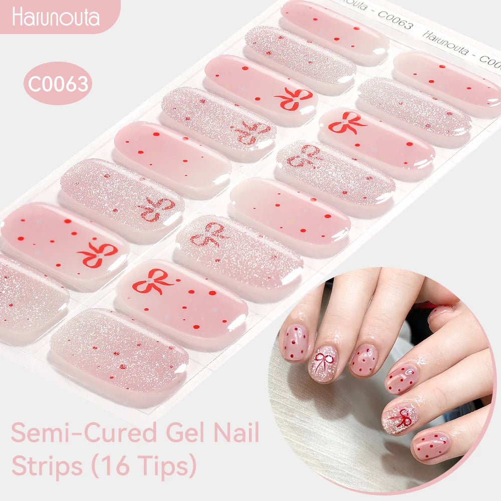 Gradient Semi Cured Gel Nail Strips