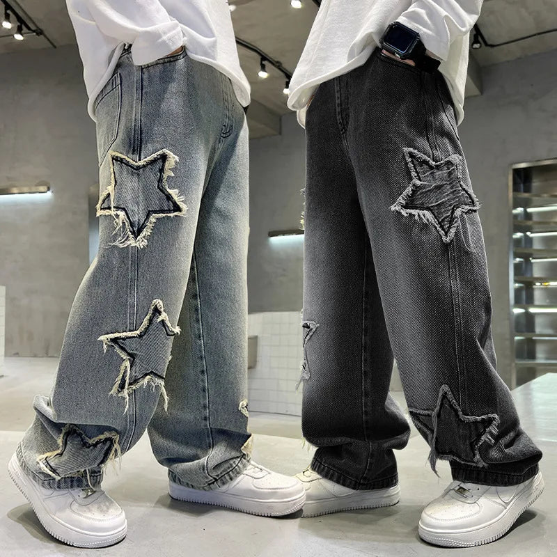 New Fashion Teenager Boys Denim Pants