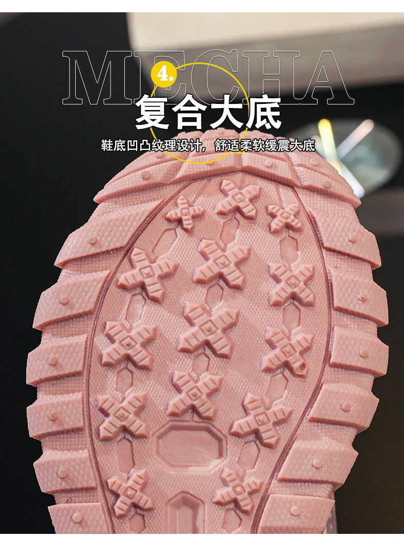 Warm Luxury Sports Leather Sneaker