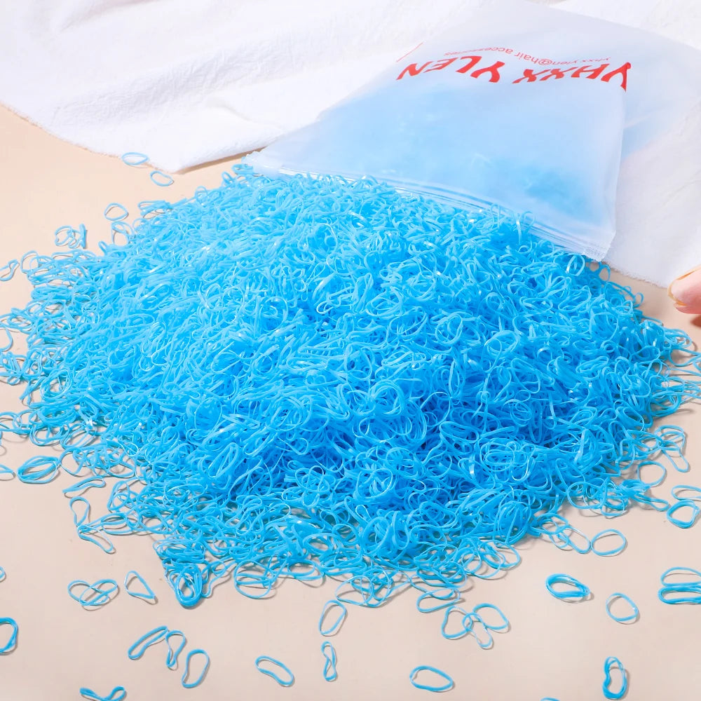 Disposable Rubber Band Hair Ties