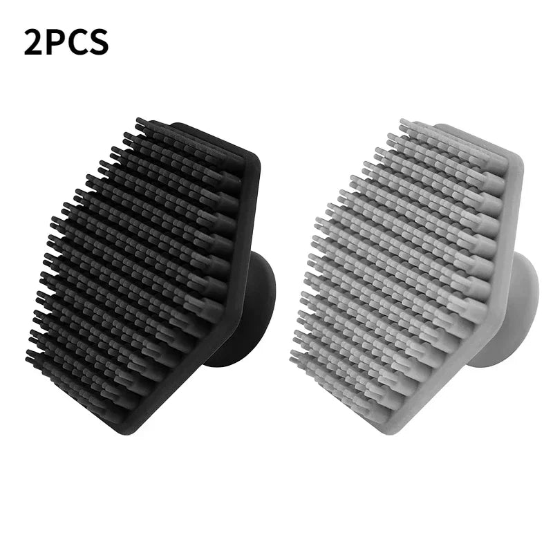 Men Facial Cleaning Brush Scrubber Silicone Miniature Face Deep Clean Shave Massage Face Scrub Brush Face Cleaner