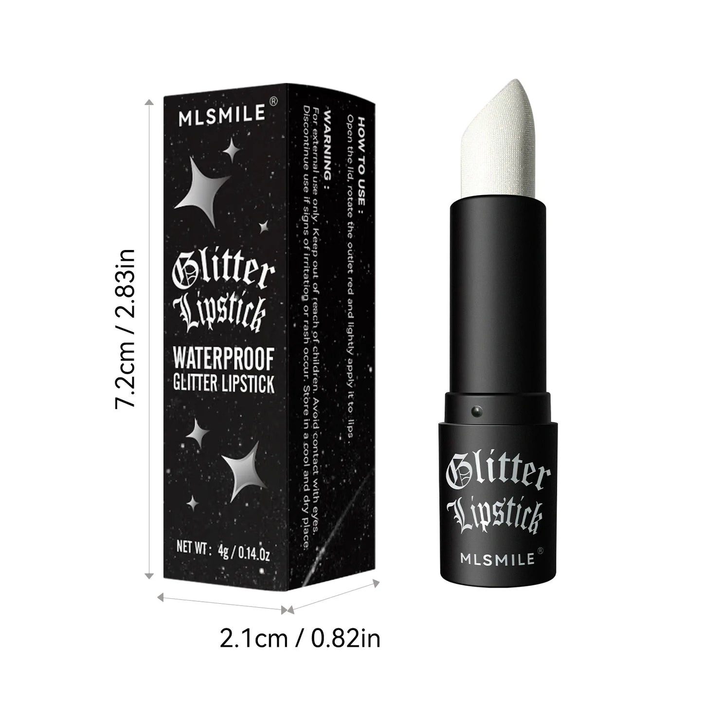 7 Colors Glitter Lipstick