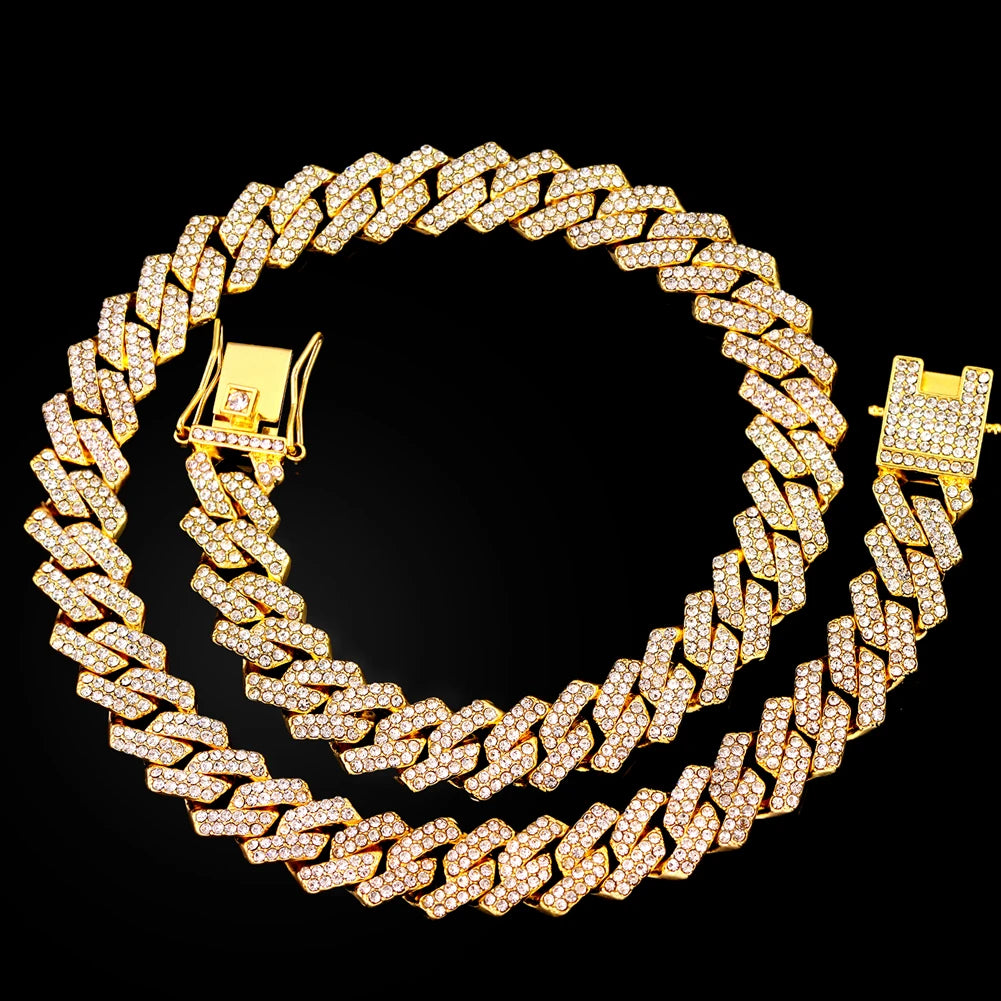 Prong Cuban Link Chain