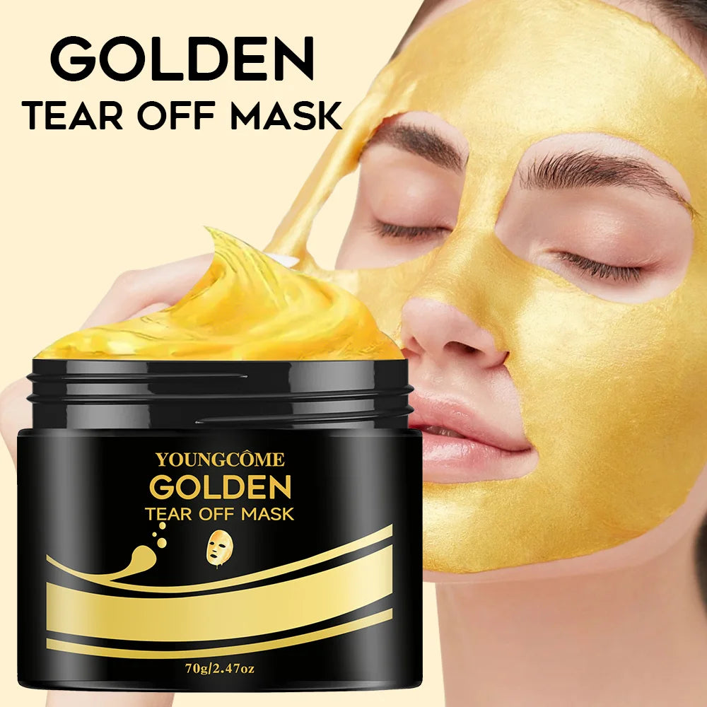 24K Gold Tear Off Mask Blackheads Remover