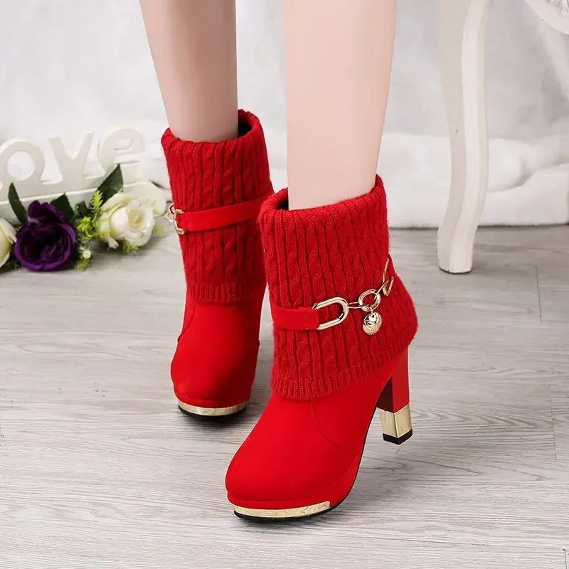 Women Super High Heels Platform Pumps Shoes